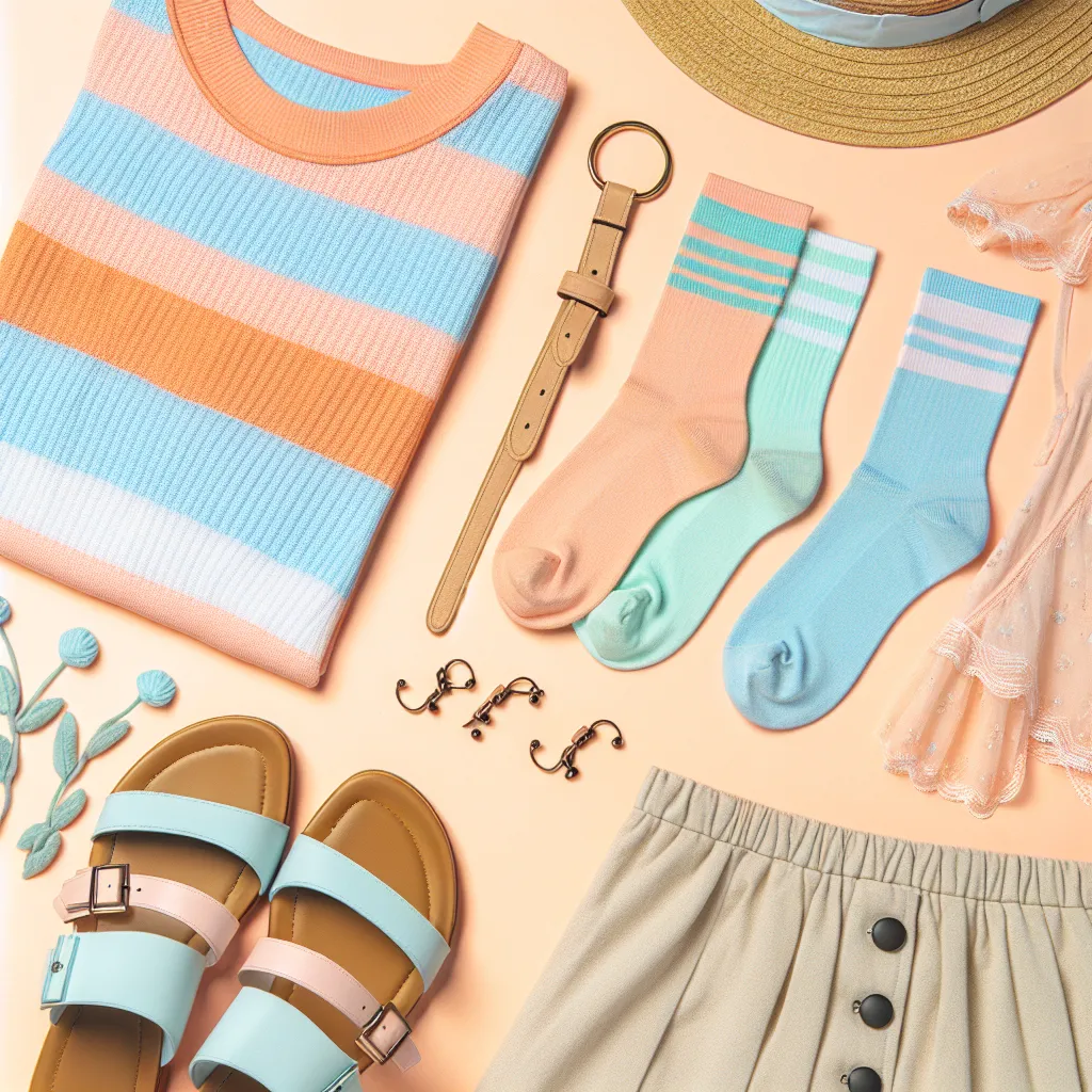 Skarpetki – trendy i sposoby stylizacji na lato